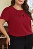 Picture of CURVY GIRL KEYHOLE TOP